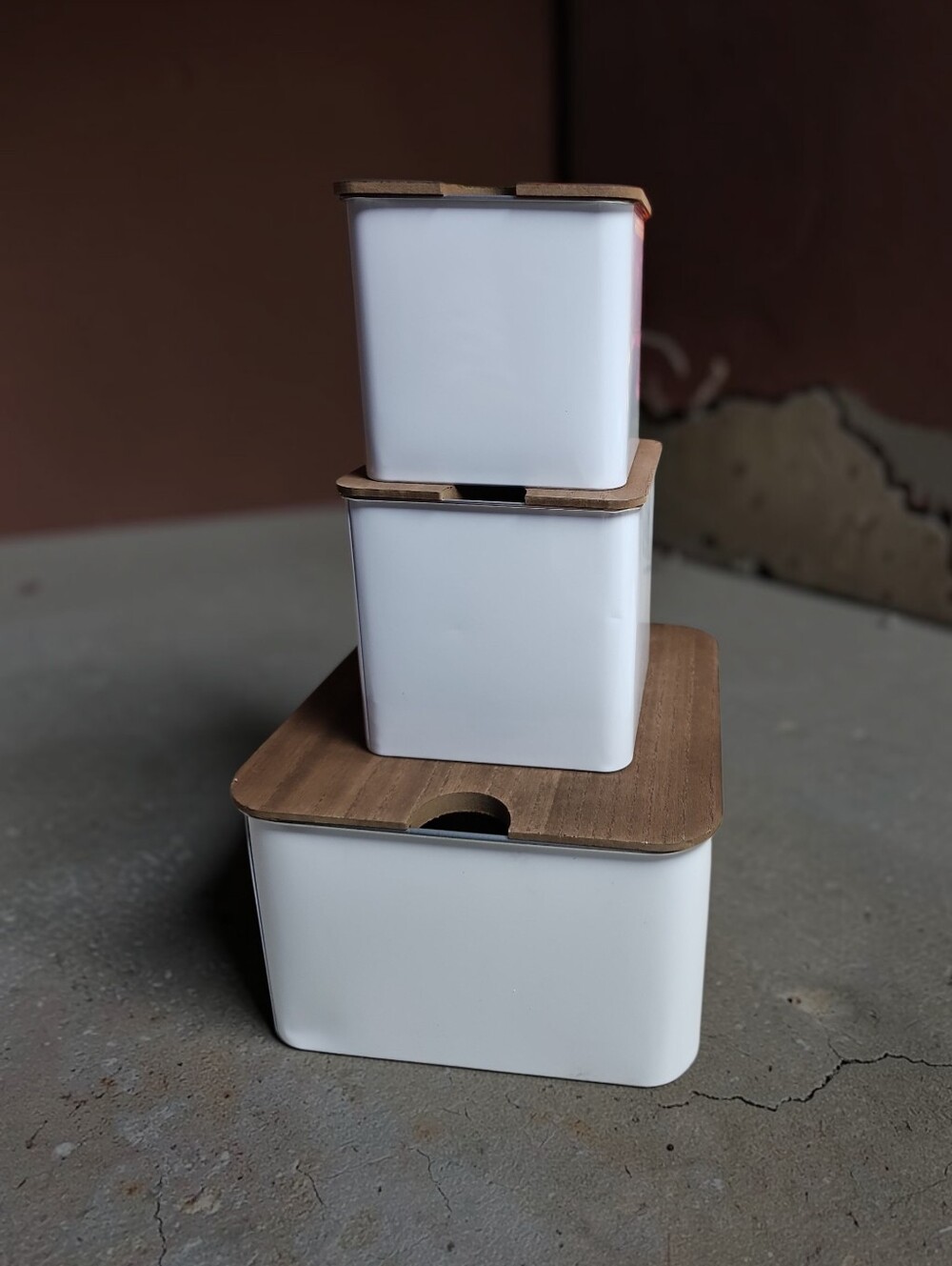 3 piece canister set